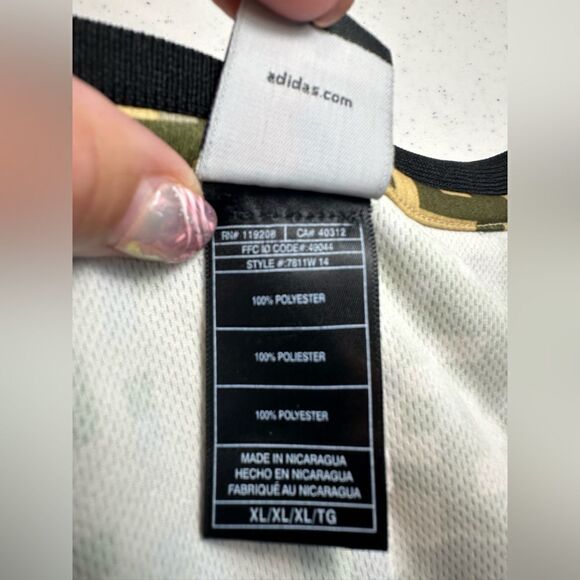 Kawhi Leonard Adidas NBA4Her Jersey Camo San Antonio Spurs Women's Sz XL NWOT - Picture 12 of 14